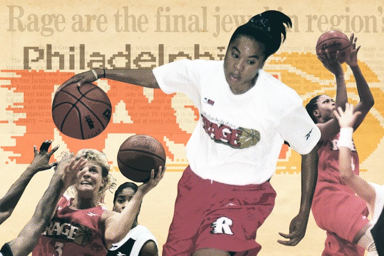 The Philadelphia Rage played in the short-lived ABL from 1997-98.