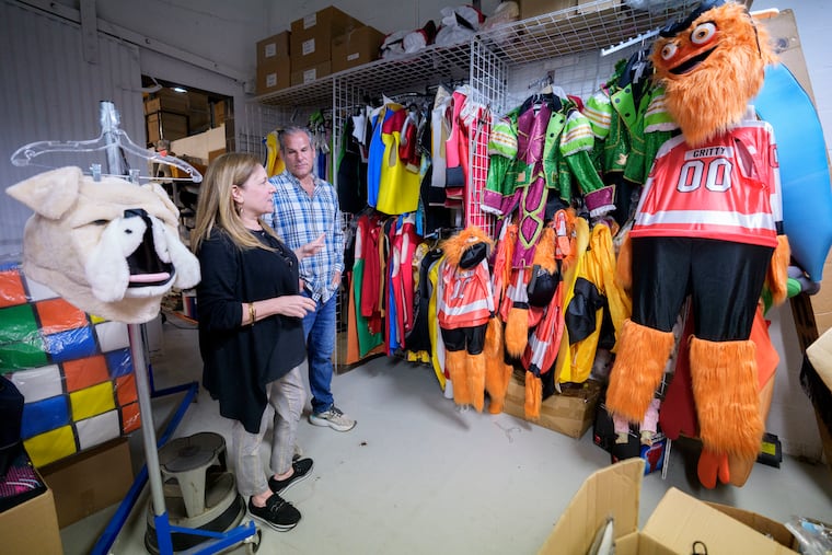 CEO Robert Berman and Tina Wayne Berman, chief creative officer of Rasta Imposta/Imposta Costumes in Runnemede, said the tariffs on Chinese goods could turn a $40 costume into a $100 costume, which would likely be a price too high for most of their customers.