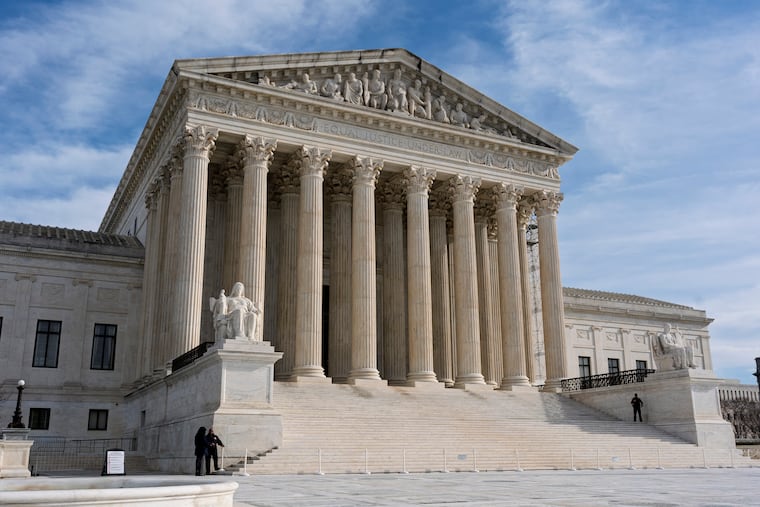 The Supreme Court on Capitol Hill in Washington, D.C.
