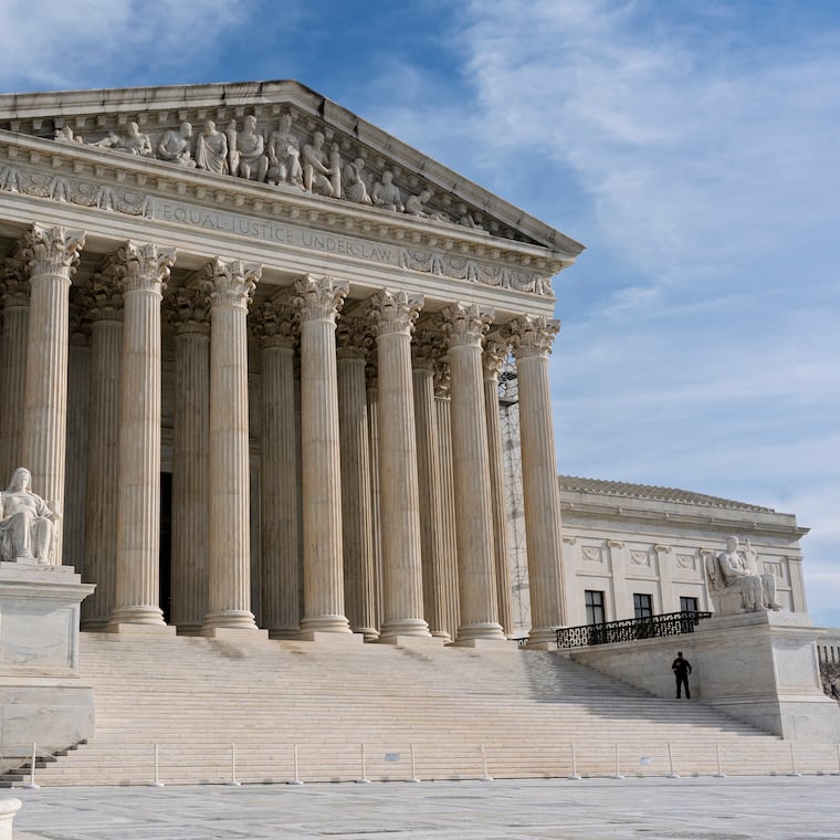 The Supreme Court on Capitol Hill in Washington, D.C. 