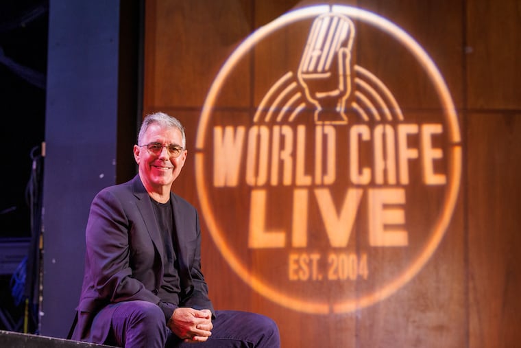 Joseph Callahan, new CEO of the World Cafe Live, 3025 Walnut St., on June 18, 2025.