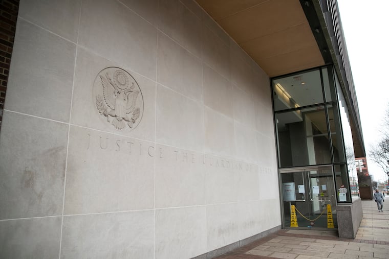 The federal courthouse in Philadelphia.