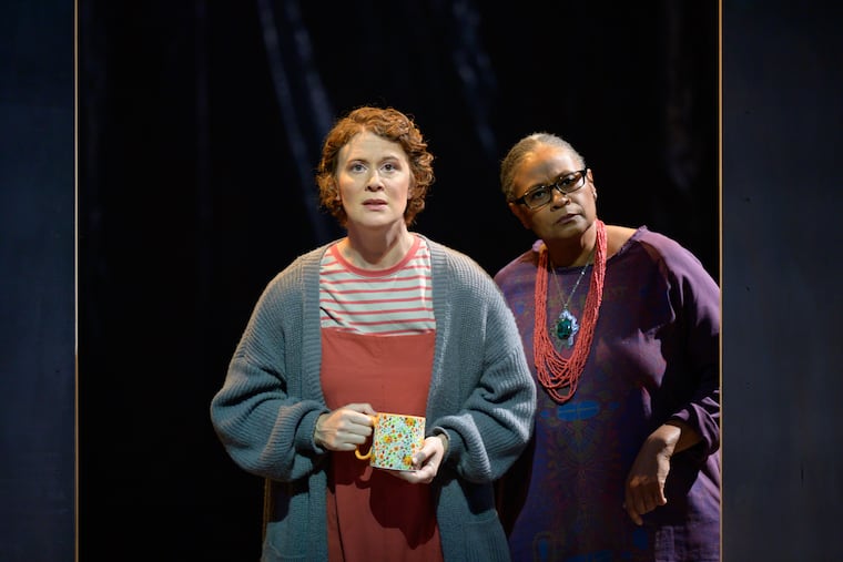 Krista Apple (left) and Melanye Finister in Wilma Theater's "A Summer Day."