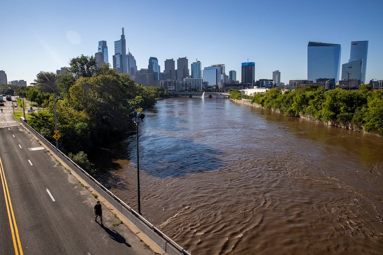 The Schuylkill as seen from Spring Garden bridge in the aftermath of Ida in 2021, Forecasters see an active 2025 season.