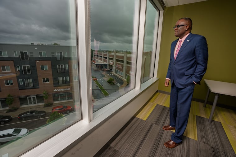 “We can’t just build to get ourselves out of the housing crisis; we have to preserve the existing portfolio,” says Kelvin Jeremiah, PHA president and chief executive officer, shown at PHA headquarters, in Philadelphia.