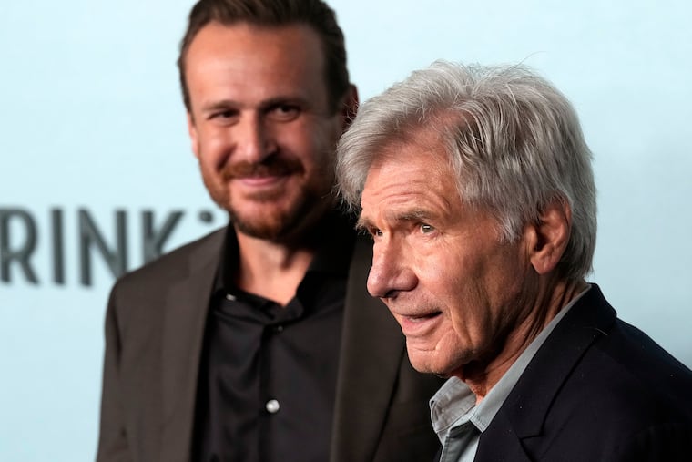 Jason Segel and Harrison Ford have provided interesting depictions of therapists who blur the lines in the Apple+ TV series "Shrinking."  (AP Photo/Chris Pizzello)