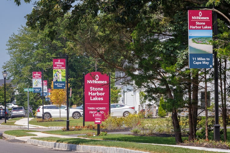 New housing development at Stone Harbor Lakes, Cape May Court House, NJ., as seen on Friday, August 2, 2024.